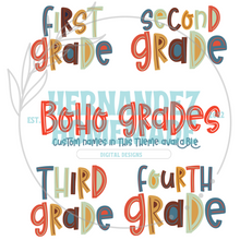 Load image into Gallery viewer, Boho School 1st-4th Bundle Digital