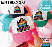 Load image into Gallery viewer, Patch Faux Embroidery Puff HTVinyl