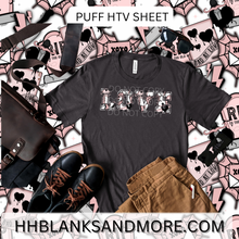 Load image into Gallery viewer, Bad at Love Puff Heat Transfer Vinyl Sheet