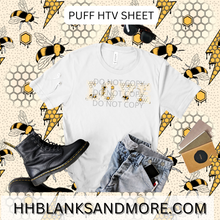 Load image into Gallery viewer, Bee Hive Puff Heat Transfer Vinyl Sheet