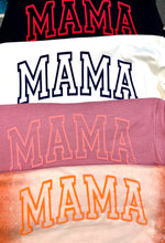 Load image into Gallery viewer, Varsity Mama Single Color Puff HTV Transfer