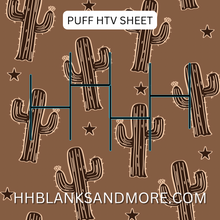 Load image into Gallery viewer, Cactus Puff Heat Transfer Vinyl Sheet