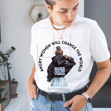 Load image into Gallery viewer, Angry Women Change the World Sublimation Transfer