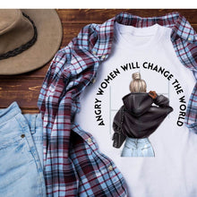 Load image into Gallery viewer, Angry Women Change the World Sublimation Transfer