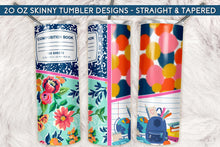 Load image into Gallery viewer, Back To School Tumbler Sublimation Transfers