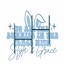 Load image into Gallery viewer, To All The Bunnies HTV Transfer