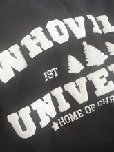 Load image into Gallery viewer, Who Ville University Single Color Puff HTV Transfer