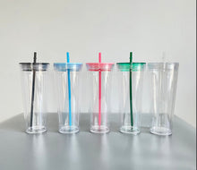 Load image into Gallery viewer, 24oz No Logo Bux Cup Colored Lids