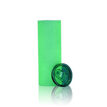 Load image into Gallery viewer, 20 oz Green glow in the dark Straight Sublimation Tumbler