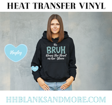 Load image into Gallery viewer, Wears her heart on her sleeve HTV Transfer