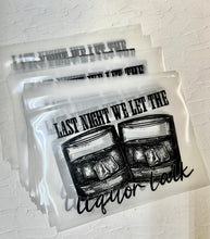 Load image into Gallery viewer, Liquor Talk Clear Film Screen Print