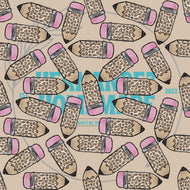 Cheetah Pencil w/ Background Digital