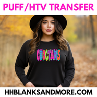 Choctaws School Spirit Puff/HTV Transfer