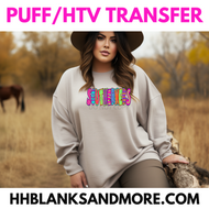 Southerners School Spirit Puff/HTV Transfer