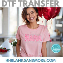 Load image into Gallery viewer, Glitter Heart Girl / Boy Mama DTF
