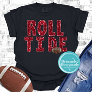 Roll Tide Sequin Matte Transfer