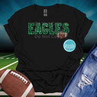 Eagles Sequin Matte Transfer
