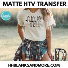Load image into Gallery viewer, Take no bull Faux Embroidery  Matte Transfer
