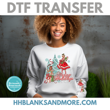 Load image into Gallery viewer, Happy Holiday Dolls DTF
