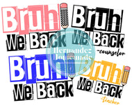 Bruh We Back Pack Digital