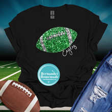 Load image into Gallery viewer, Custom Football Sequins Matte Transfer
