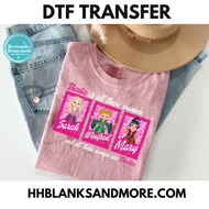 HP Barbs DTF Transfer