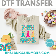 Happy Easter Bunnies DTF
