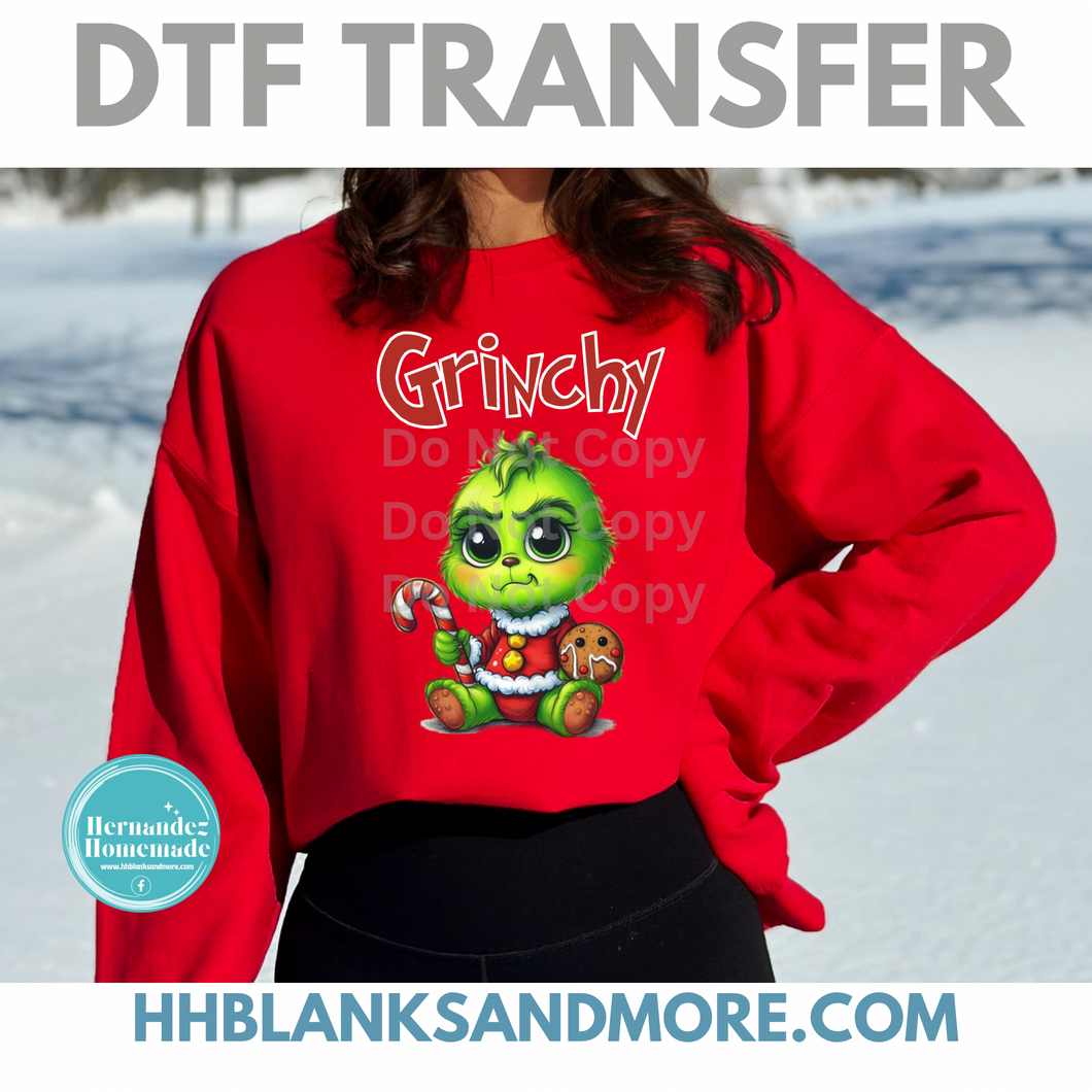 Green Man Baby DTF