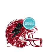 Sequin Helmet and Lightning Bolt Digital