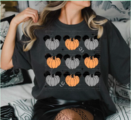 Fall Mouse Pumpkin Puff/ HTV Transfer