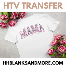 Load image into Gallery viewer, Floral Mama Puff/ HTV Transfer
