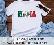 Mexico Mama Puff/ HTV Transfer