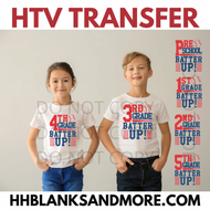 Batter Up School  HTV Transfer