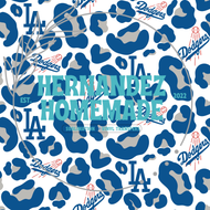 Dodger Leopard Puff Heat Transfer Vinyl Sheet