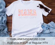 Summer Cheetah Mama Puff/ HTV Transfer