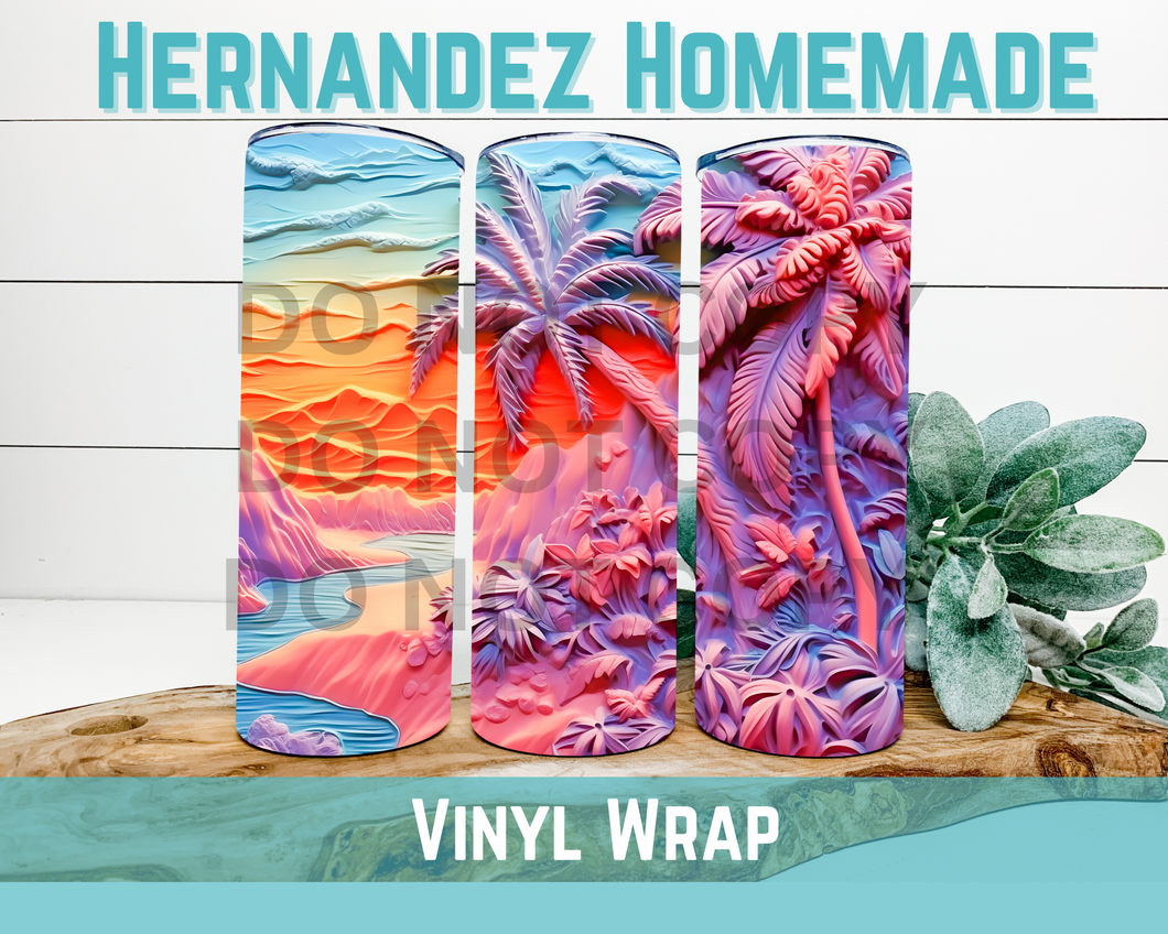 Rainbow Beach Vinyl Sheet