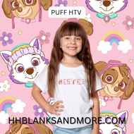 Girl Paw Patrol Puff Heat Transfer Vinyl Sheet