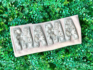 Mama Lace Faux Embroidery Puff/HTV Transfer