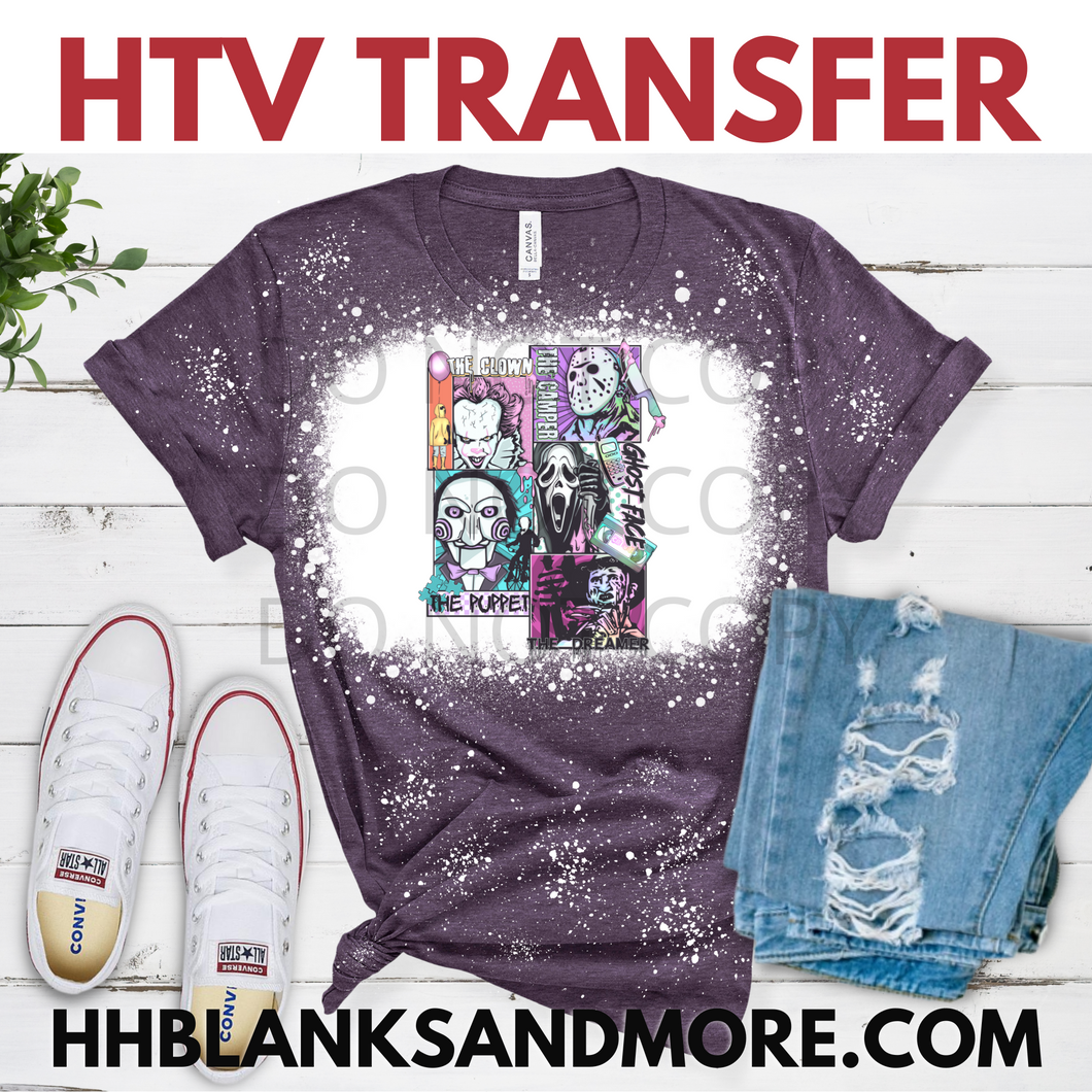 Horror collage  HTV Transfer