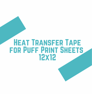 12x12 Transfer Tape for HTV and Puff Sheets