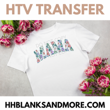 Load image into Gallery viewer, Floral Mama Puff/ HTV Transfer
