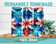 Red White and Blue Vinyl pattern