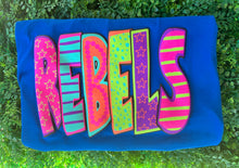 Load image into Gallery viewer, Rebel School Spirit Puff/HTV Transfer

