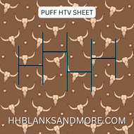 Bull Puff Heat Transfer Vinyl Sheet