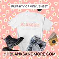 Daisy Puff Heat Transfer Vinyl Sheet