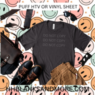 Color Smiles Puff Heat Transfer Vinyl Sheet