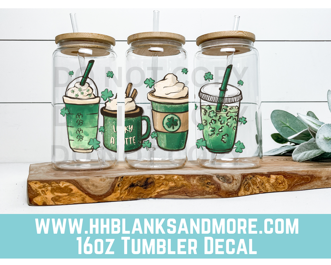 Lucky Latte Libbey Wrap