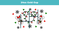 Snowy Mousemas Cup Wrap