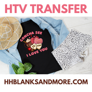 Concha See I You HTV Transfer