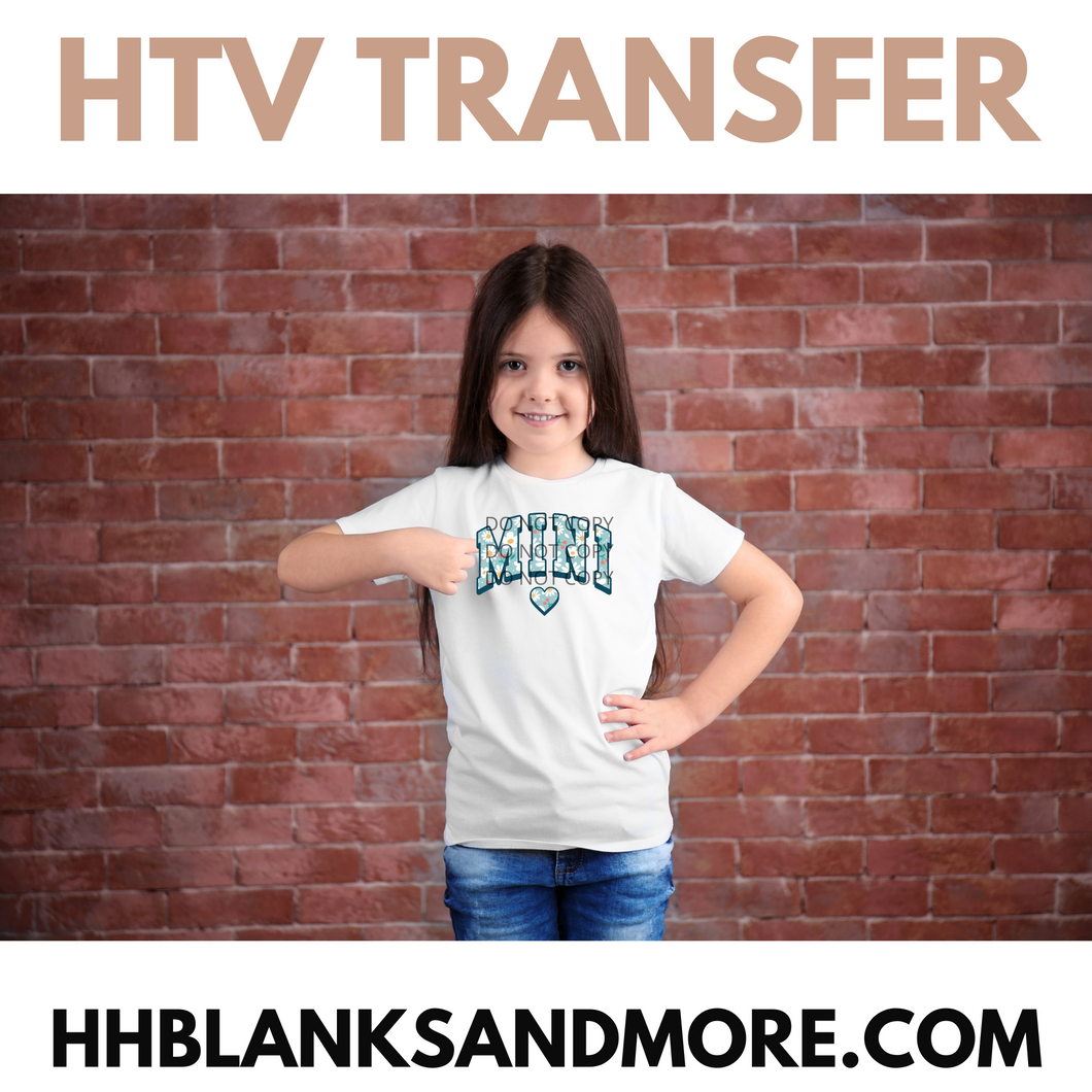 Mini HTV Transfer
